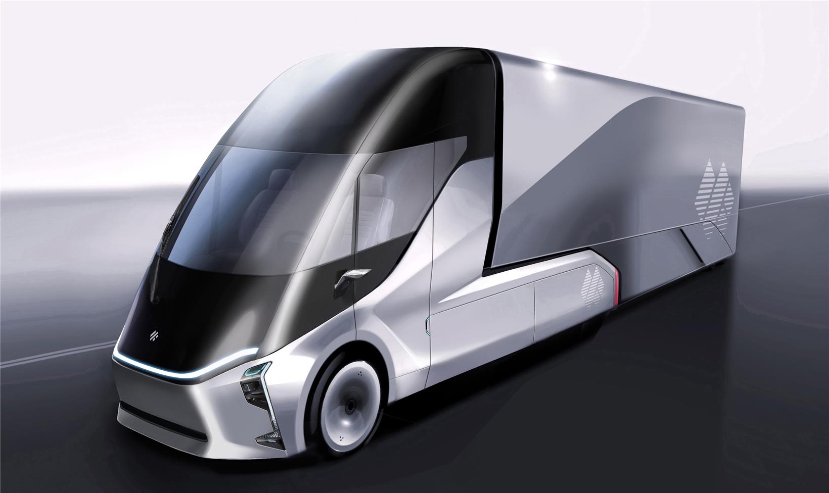 Baidu-backed DeepWay unveils smart heavy truck