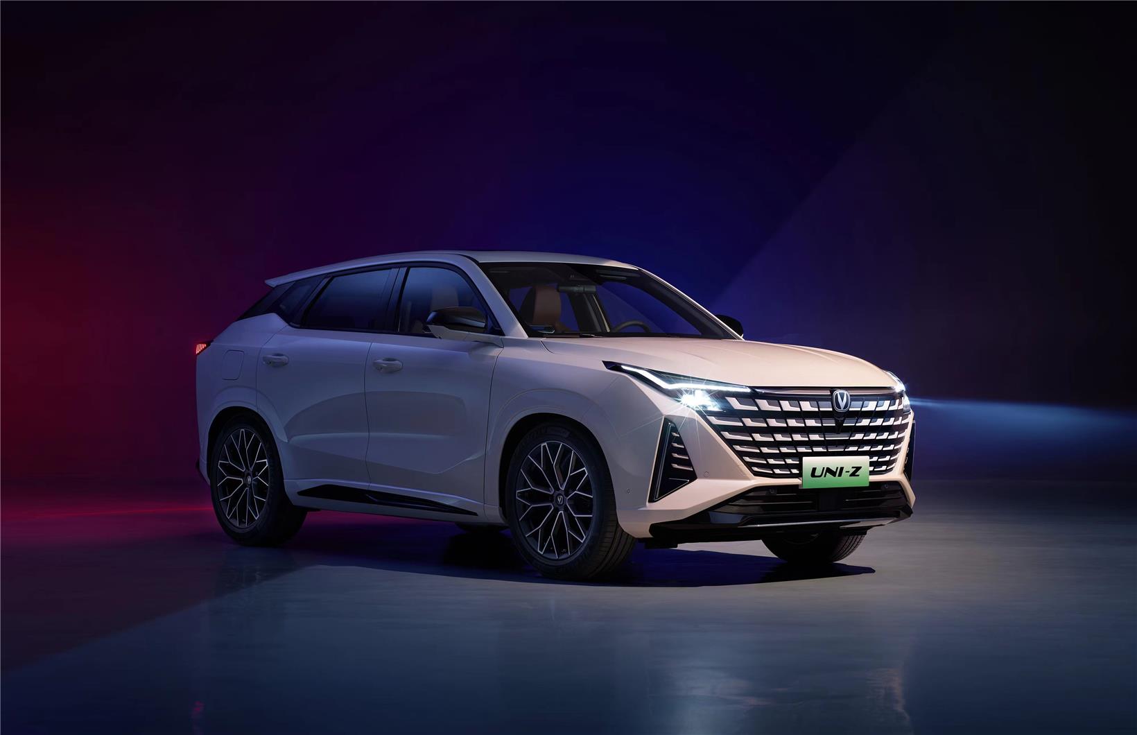 Changan Auto releases official images of UNI-Z plug-in hybrid electric SUV