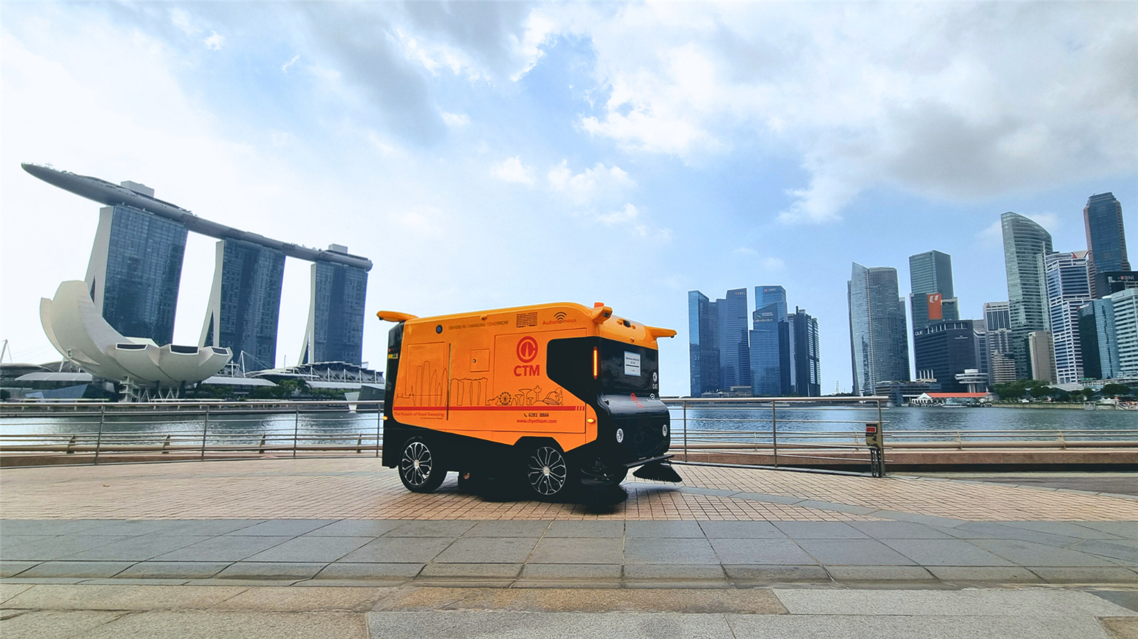 WeRide's RoboSweepers enter commercial operations in Singapore