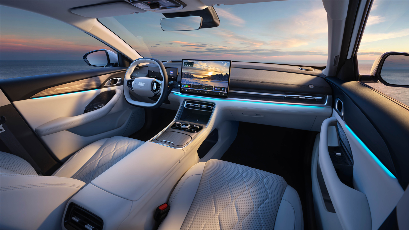Geely Galaxy's A7 PHEV model makes global debut