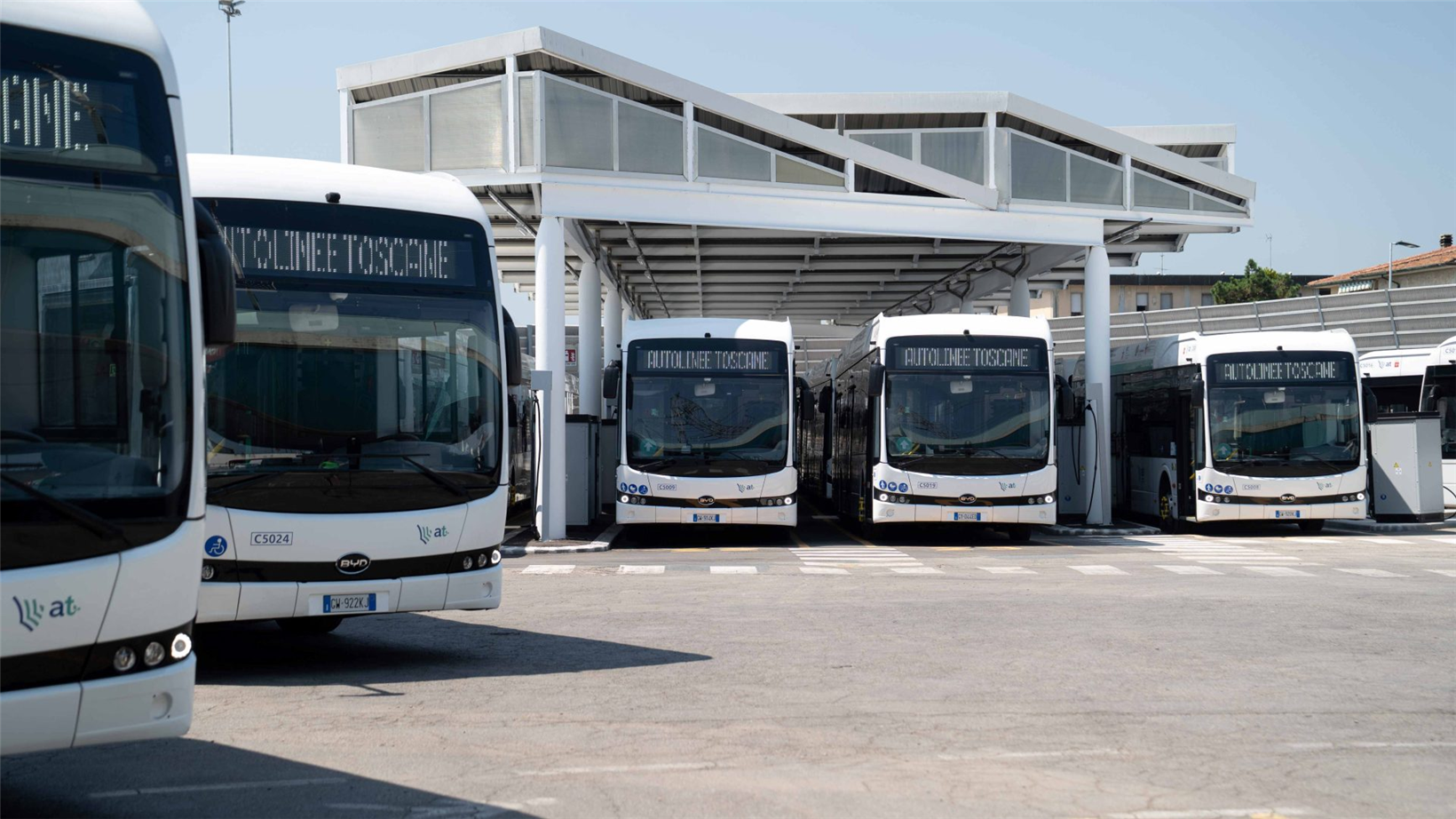 BYD delivers first batch of electric buses in Florence
