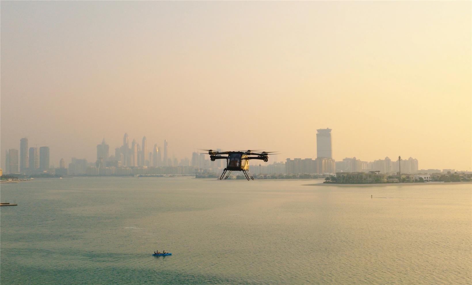 XPENG AEROHT completes first pilot overseas flight of flying car 'Land Aircraft Carrier' in Dubai