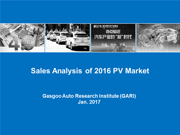 Sales Analysis of 2016 PV Market