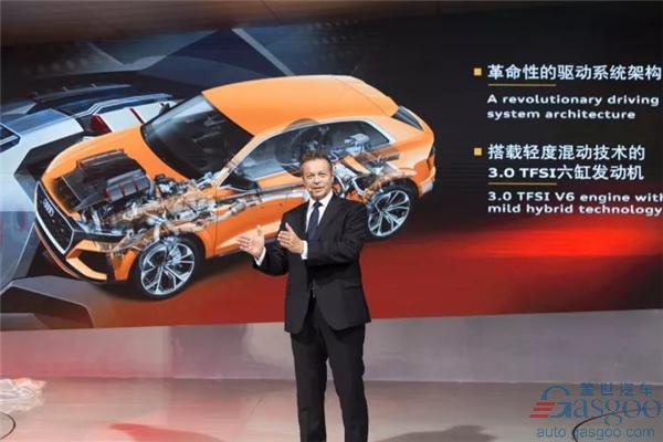 Audi Q8 sport concept car makes debut in China