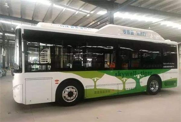 Skywell launches first batch of mass produced hydrogen-powered buses in Wuhan