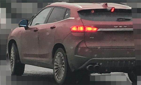 WEY first hybrid SUV spotted during road test