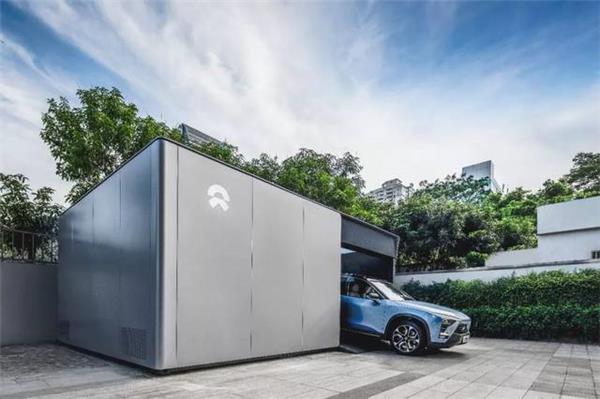 First NIO battery swapping station prepares for service in Shenzhen