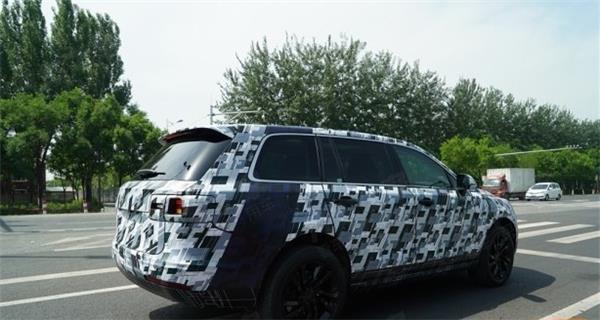 CHJ extended-range mid-to-large hybrid SUV spied on roads