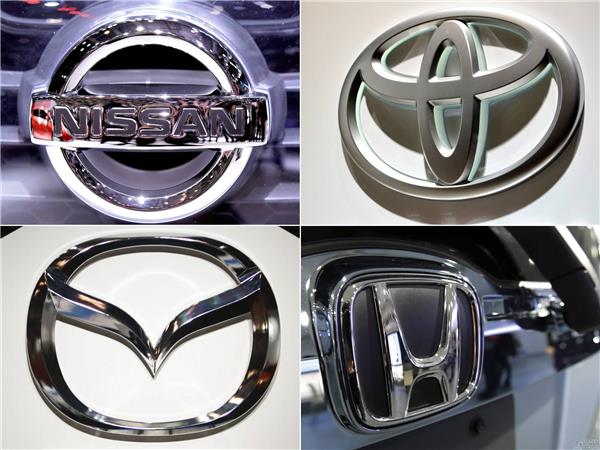 Top 4 Japanese automakers by June sales in China