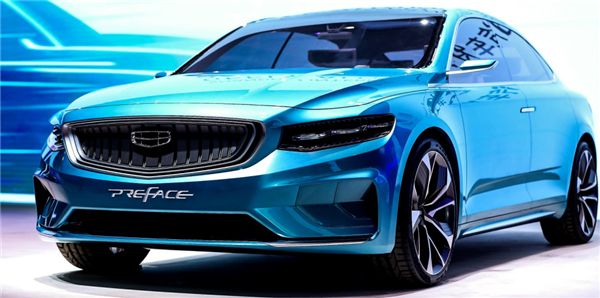 Geely Auto unveils PREFACE Concept at Auto Shanghai 2019