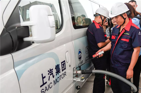 SAIC Motor says world’s biggest hydrogen-refueling station launched in Shanghai