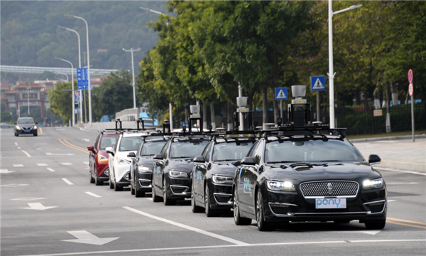 Guangzhou launches autonomous car road test notifications to GAC Group, Pony.ai