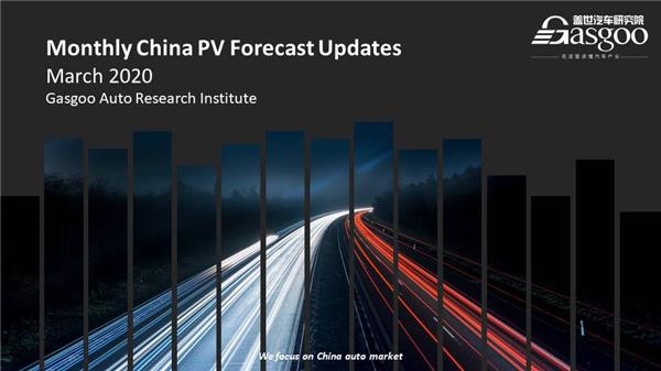 Monthly China PV forecast update: March 2020