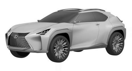 Spy Shoots of Lexus Mini SUV Unveil