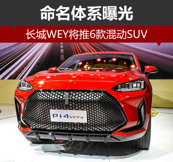 The Great Wall Automobile WEY Will Launch 6 Hybrid SUV Models, Naming System Unveiled