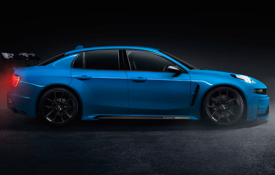 528-hp Lynk & Co 03 Cyan Concept photos exposed