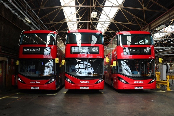 BYD ADL tops 100 electric double deck sales in UK with Enviro400EV