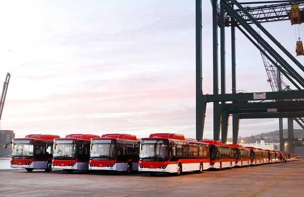 Chile Incorporates 100 New BYD Electric Buses, Consolidating Its Commitment To Electromobility