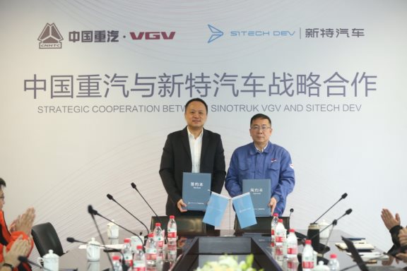 Sitech, Sinotruck join hands to roll out new EV models