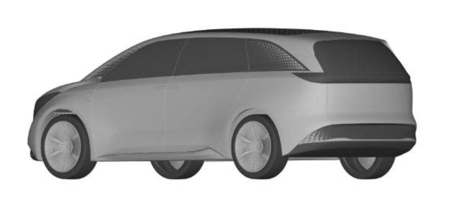 Patent images of Evergrande’s seven-seater MPV Hengchi 4 leaked