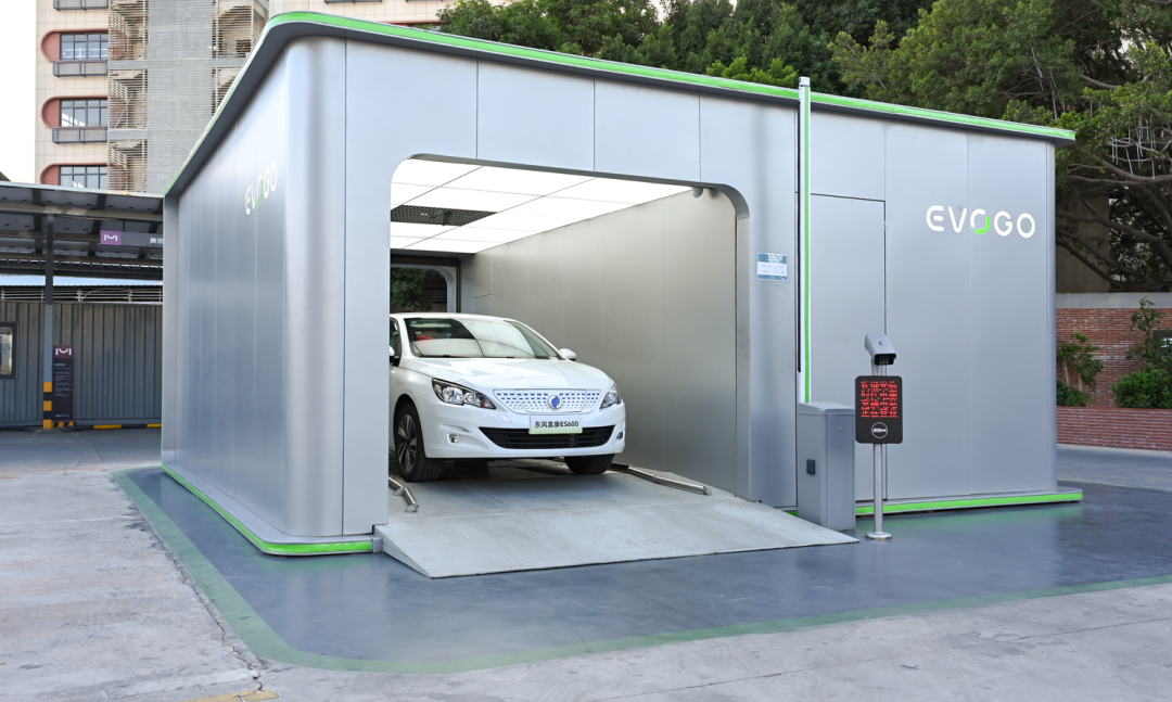 Dongfeng Peugeot Citroen’s first battery-swappable EV comes off line