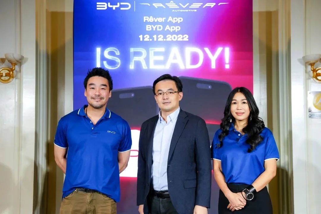 BYD APP goes live in Thailand