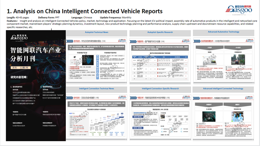 Subscribe to China Automotive Industry Reports and Market Data | ZXZC Auto Research Institute