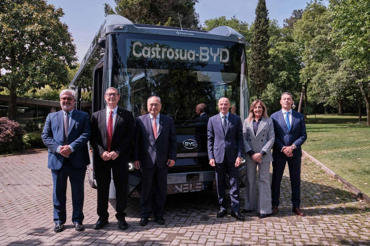 BYD unveils 12-meter-long eBus co-manufactured with Spain’s Castrosua