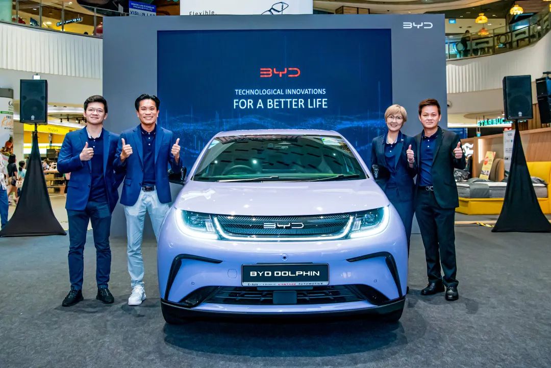 BYD launches DOLPHIN BEV model in Singapore