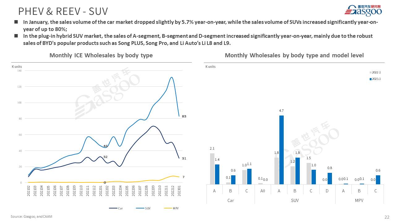 【Jan. 2023】China Passenger Vehicle Sales Analysis