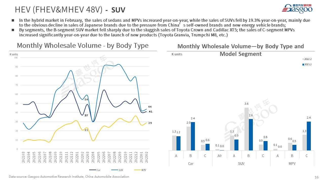 【Feb. 2023】China Passenger Vehicle Sales Analysis