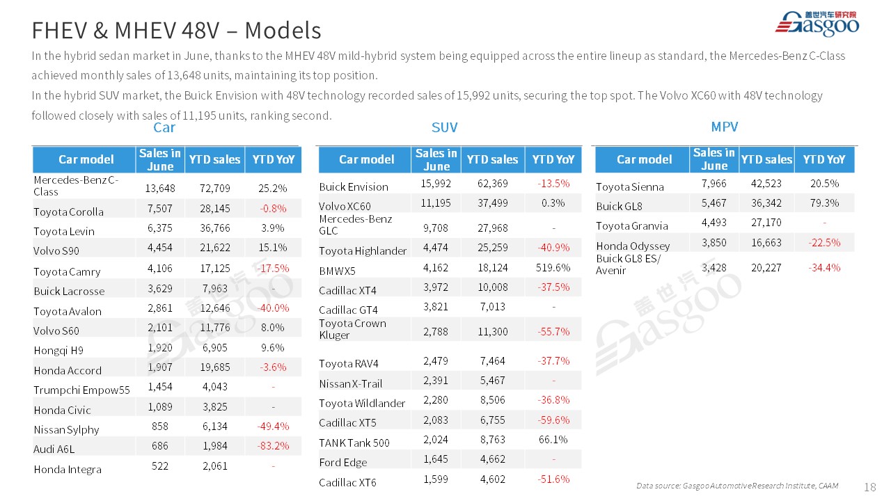 【Jun. 2023】China Passenger Vehicle Sales Analysis