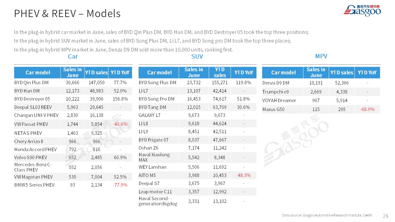 【Jun. 2023】China Passenger Vehicle Sales Analysis