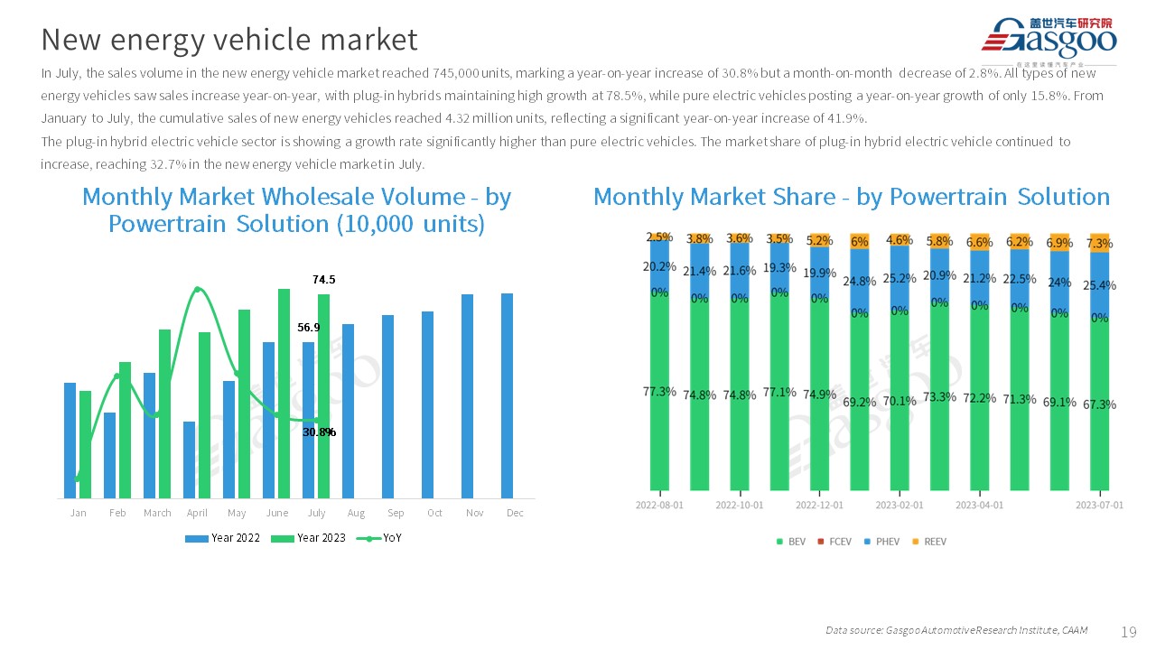 【Jul. 2023】China Passenger Vehicle Sales Analysis