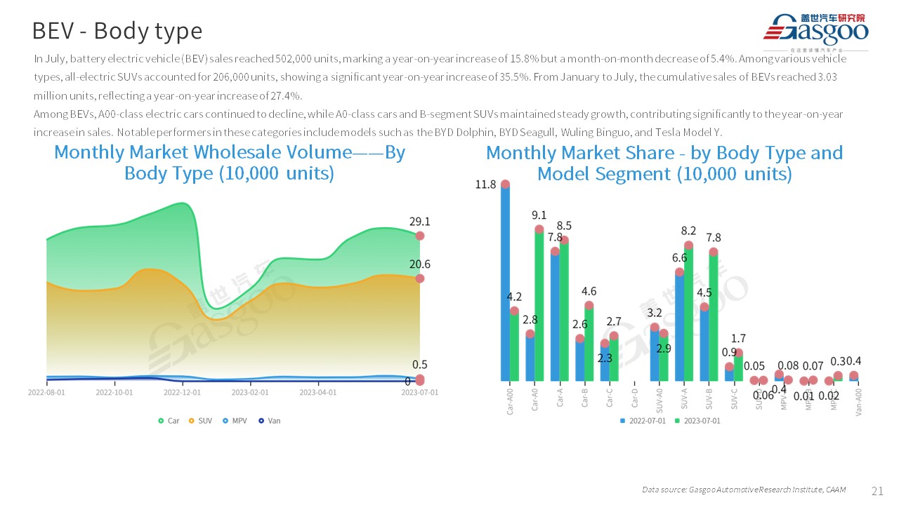 【Jul. 2023】China Passenger Vehicle Sales Analysis