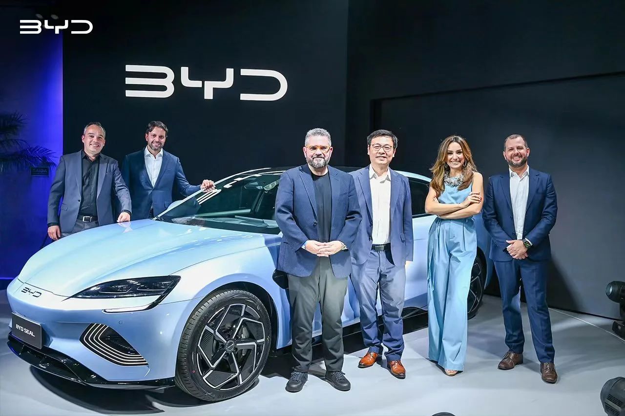 BYD launches BYD SEAL all-electric sedan in Brazil