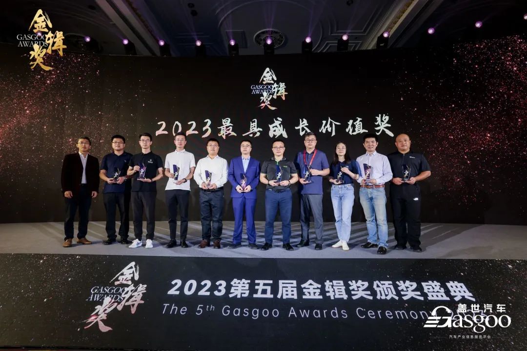 Gasgoo Awards 2023: Most Growth Value Awards