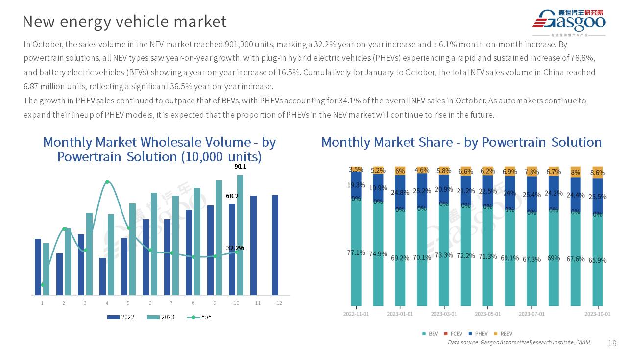 【Oct. 2023】China Passenger Vehicle Sales Analysis