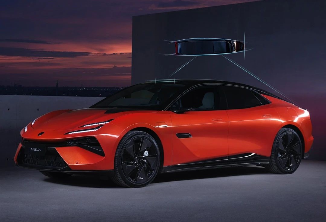 Lotus’ EMEYA electric sedan hits market, equipped with Hesai Technology’s AT128 LiDAR