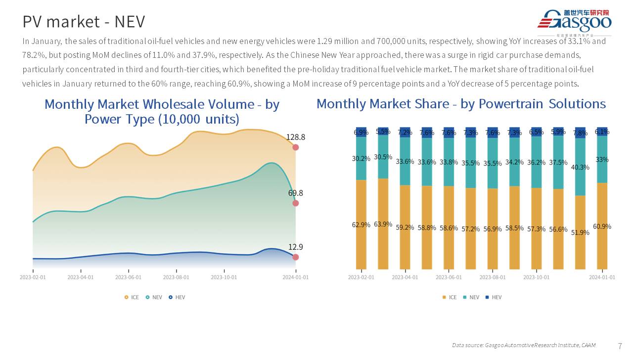 【Jan. 2024】China Passenger Vehicle Sales Analysis