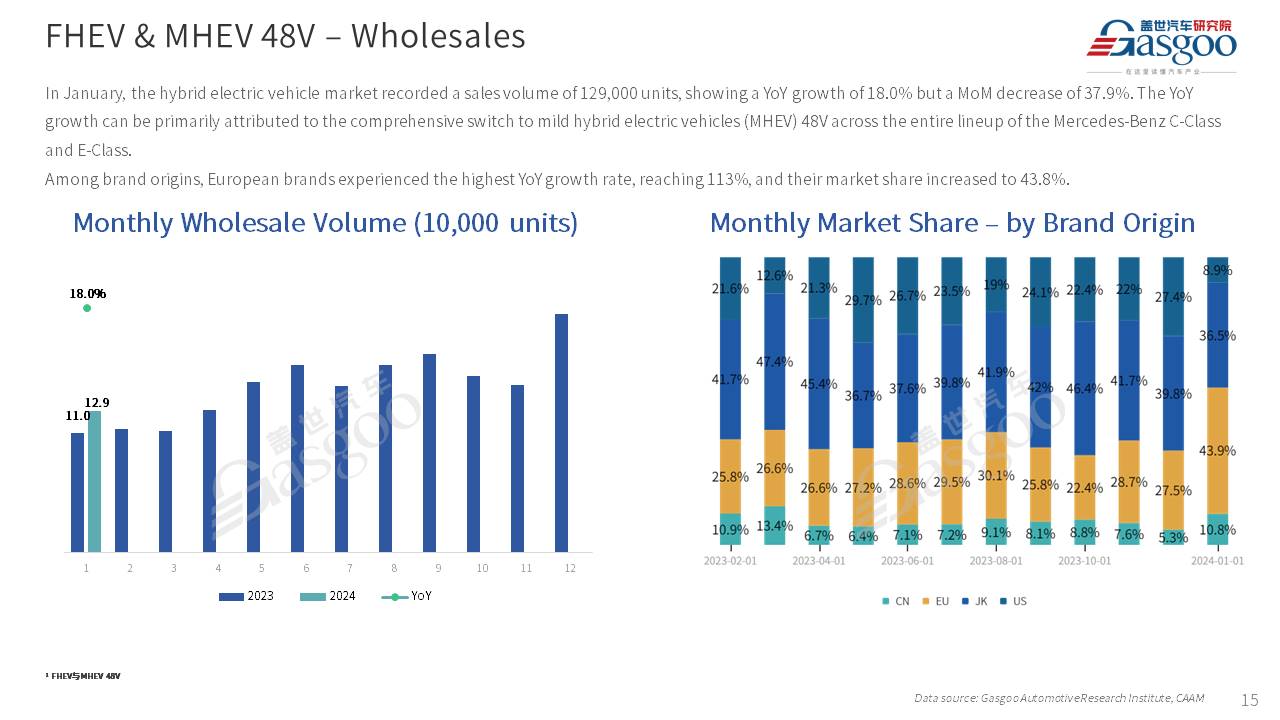 【Jan. 2024】China Passenger Vehicle Sales Analysis