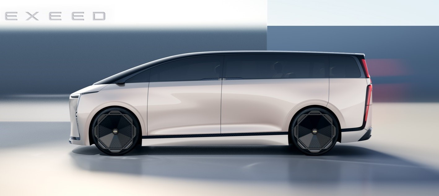 ​EXEED releases renderings of first electric MPV E08