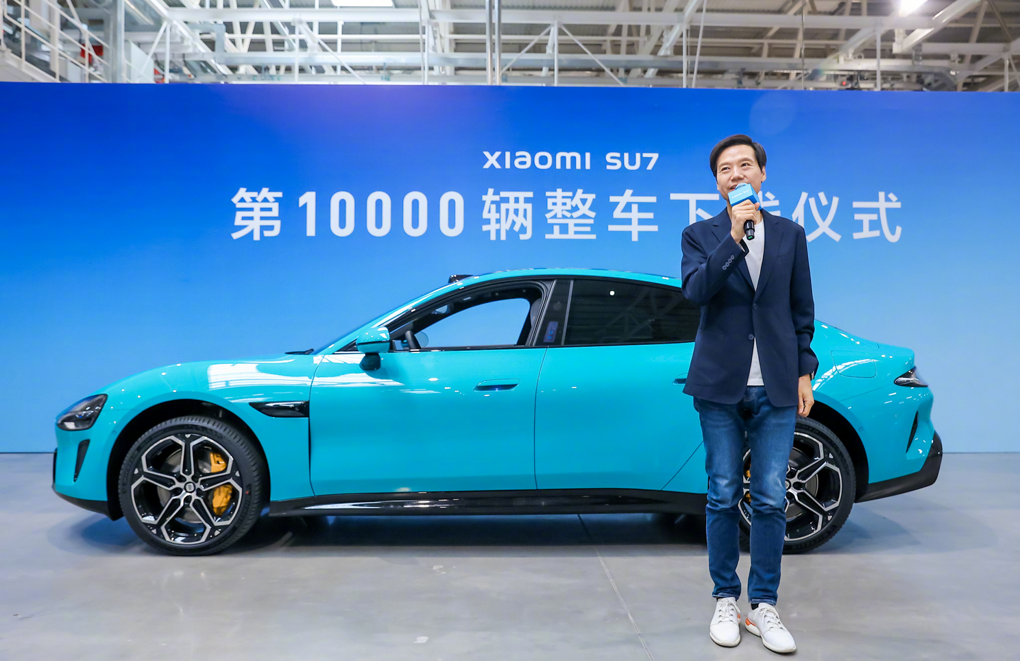 Xiaomi EV rolls off 10,000th Xiaomi SU7