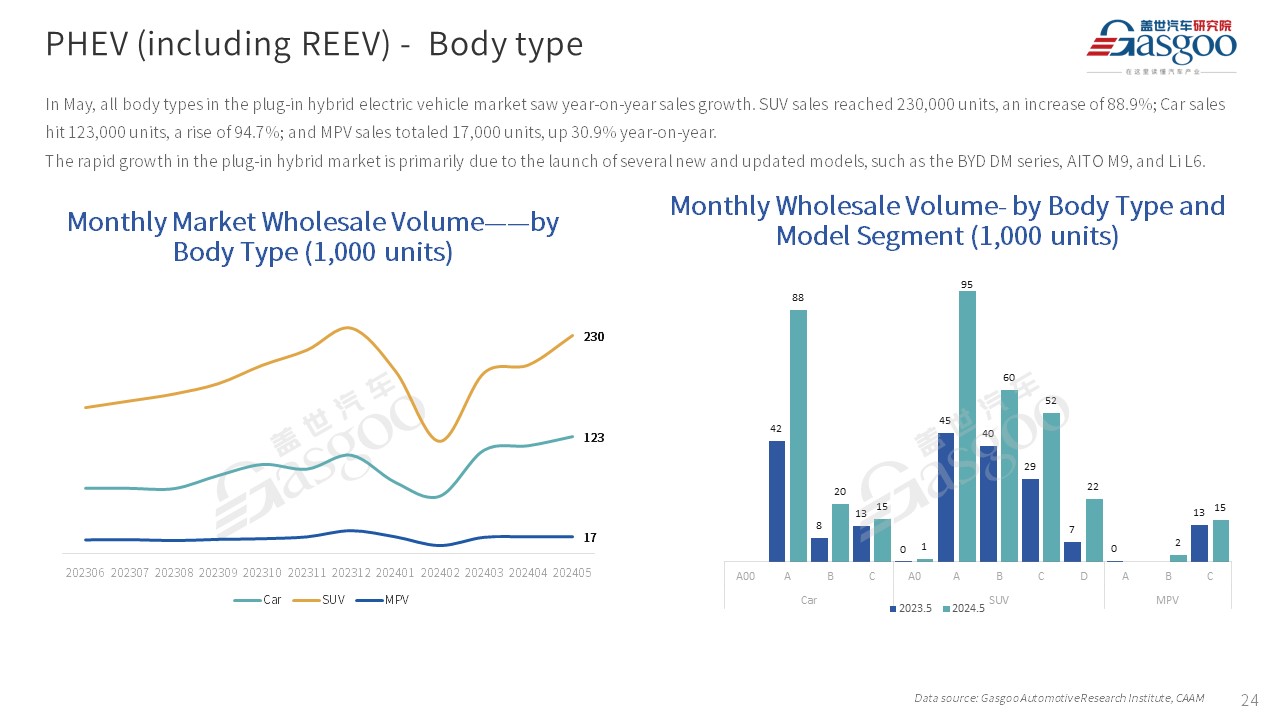 【May 2024】China Passenger Vehicle Sales Analysis