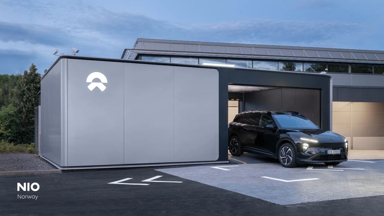 NIO’s 50th battery swap station in Europe comes online