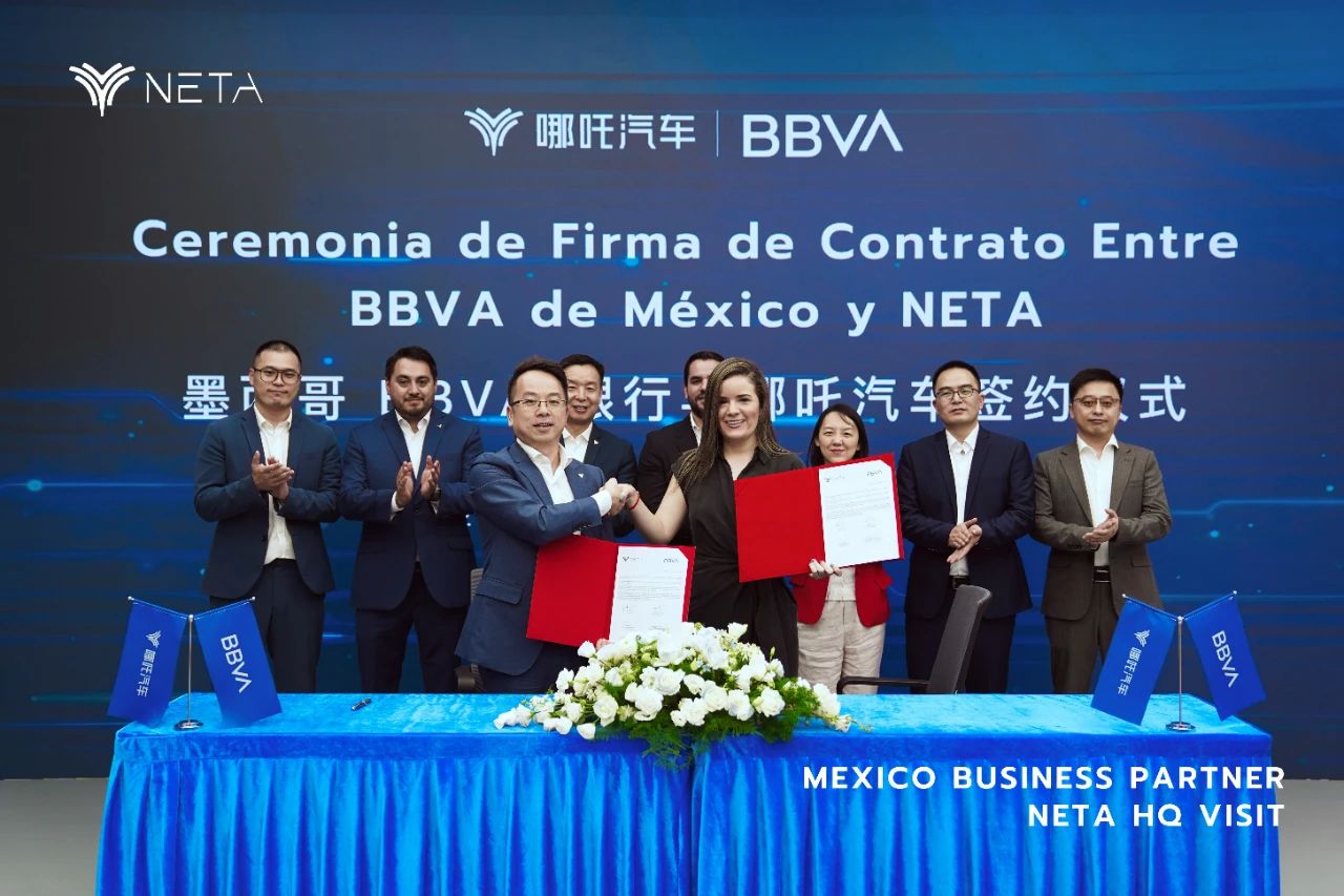 NETA Auto forms strategic partnerships in Mexico with BBVA, EMA, local dealers