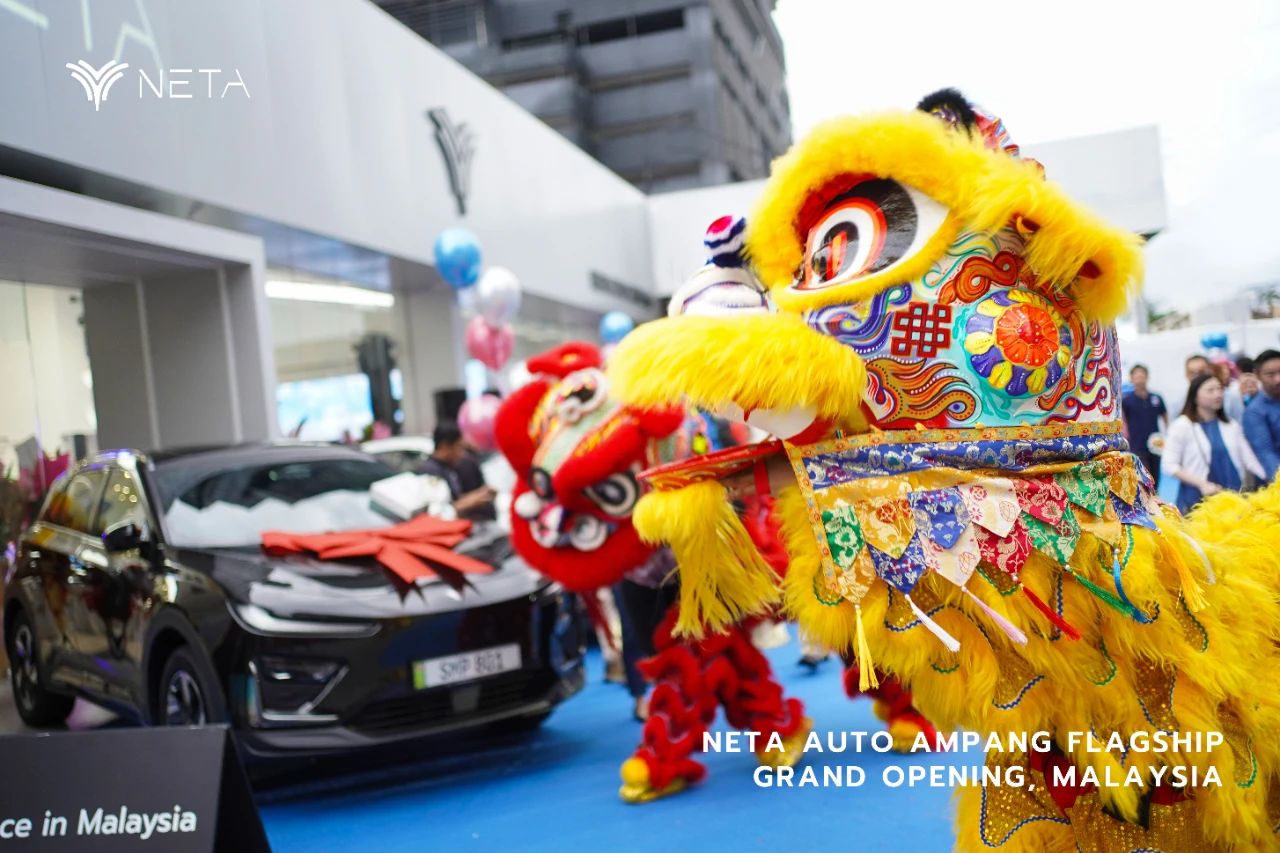 NETA Auto opens first flagship store in Malaysia