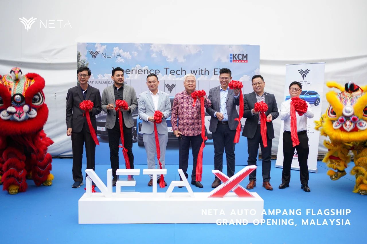 NETA Auto opens first flagship store in Malaysia