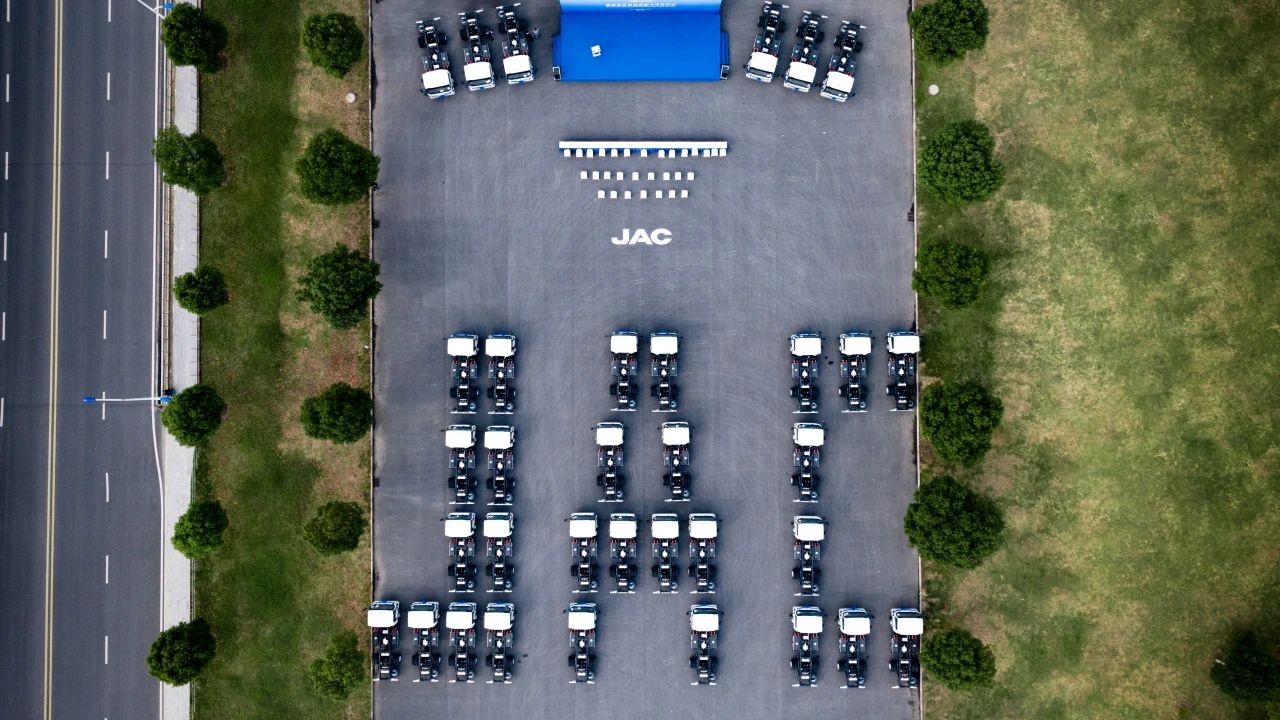 JAC Group ships 100 electric light-duty trucks to Mexico