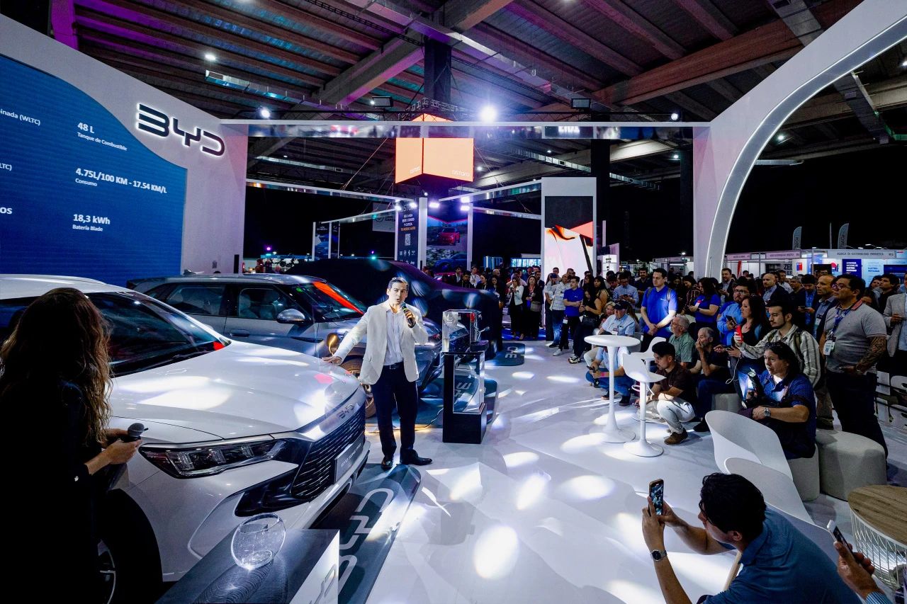 BYD launches Song PRO PHEV model at Experience E in Chile